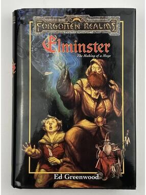 Forgotten Realms Elminster The Making of a Mage HC 1st 1994 TSR Greenwood  BK1